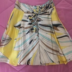 Mini flare skirt by Bebe